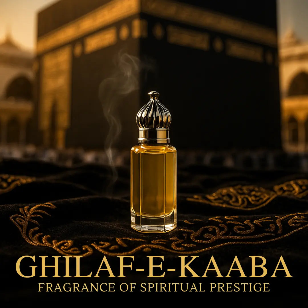 🕋 Ghilaf-e-Kaaba | Sacred Oudh Attar Voyage World